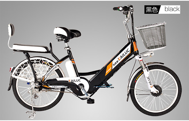 凯路驰电动自行车20寸24寸锂电动车48v电自行车电瓶车代步电单车