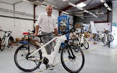 世界首款商用氢能源环保电动自行车设计,很贵但很好用!